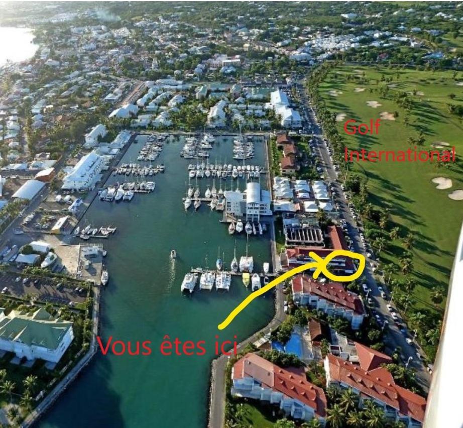 Duplex 5 Etoiles Entre Marina Et Golf International Apartman Saint-Francois  Kültér fotó